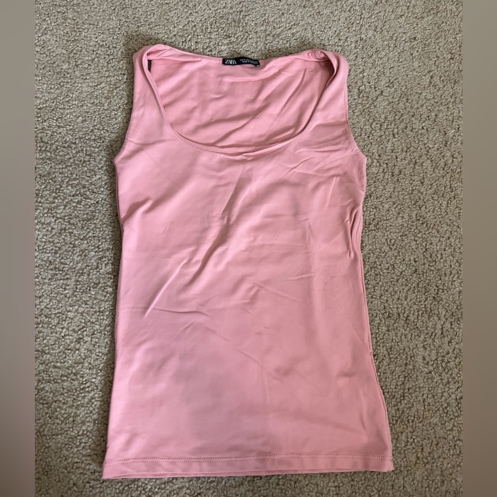 Zara Wide Strap Tank Top